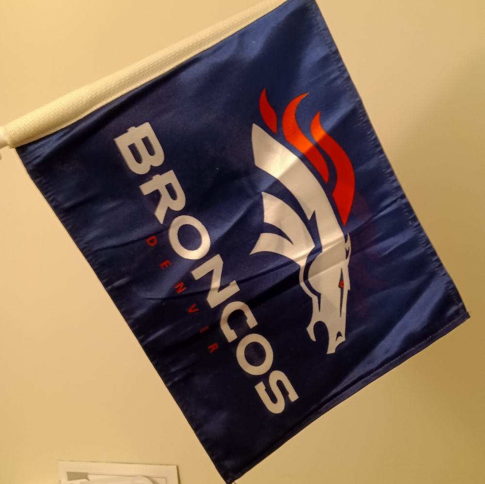 Denver Broncos Car Flag